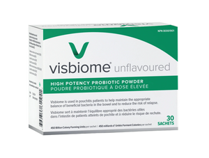 Visbiome unflavoured single pack canada.