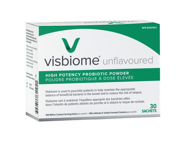 Visbiome unflavoured single pack canada.